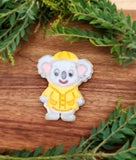 Koala (Stamp Set) Emboss 3D Printed Cookie Stamp + 3D Printed Cookie Cutter