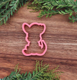 Kangaroo with Santa Hat