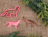 Tasmanian Tiger / Thylacine (Stamp Set) Emboss 3D Printed Cookie Stamp + Cookie Cutter