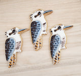 Kookaburra or Kingfisher (Stamp Set) Emboss 3D Printed Cookie Stamp + 3D Printed Cookie Cutter