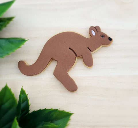 Kangaroo 3D Printed Cookie Cutter