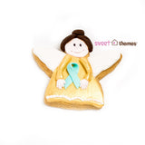 Angel Medium Stainless Steel Cookie Cutter with Swing Tag