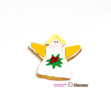 Angel Medium Stainless Steel Cookie Cutter with Swing Tag