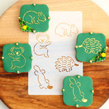 Australian Animals Cookie Stencil (2pk)