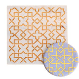 Aztec Tile Pattern Cookie Stencil