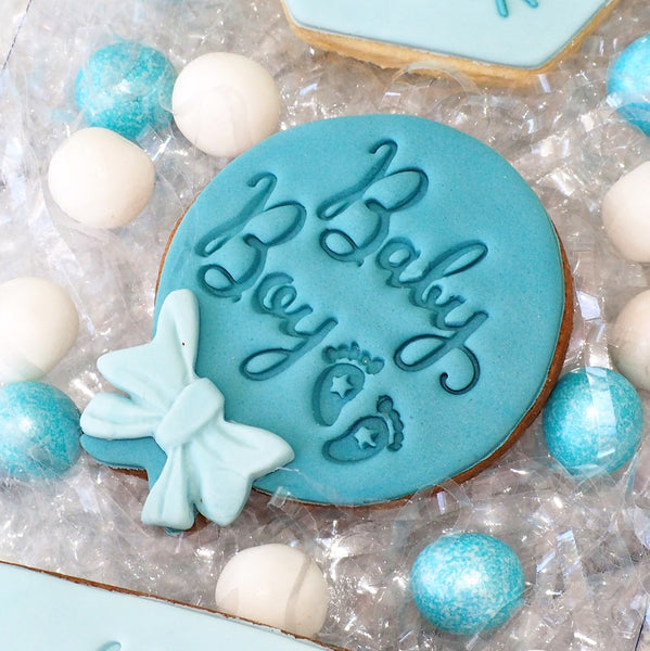 Baby Boy Emboss 3D Printed Cookie Stamp