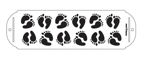 Baby Feet Cake Stencil