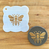 Bee Cookie / Cupcake Stencil
