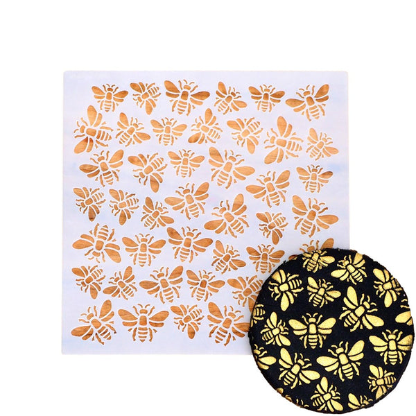 Bee Cookie Stencil