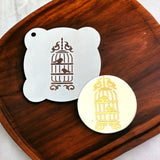 Bird Cage Cookie / Cupcake Stencil
