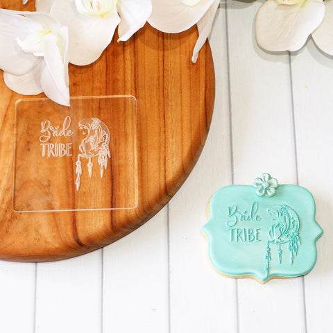 Bride Tribe Raise It Up / Deboss Cookie Stamp