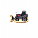 Bulldozer Stainless Steel Cookie Cutter