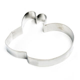 Bunny Pouncing Stainless Steel Cookie Cutter