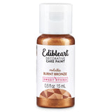 Burnt Bronze  Edible Art Paint 15ml - Metallic