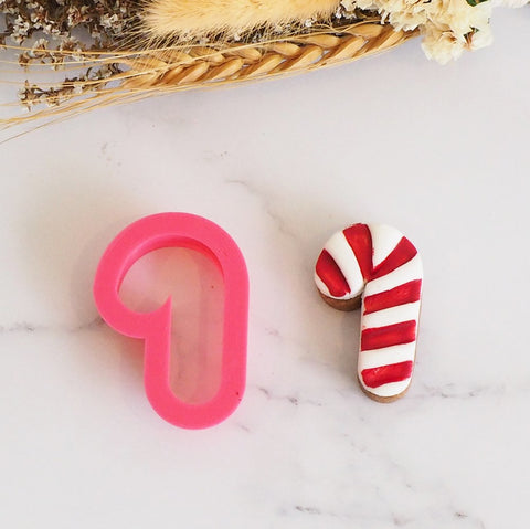 Candy Cane MINI 3D Printed Cookie Cutter