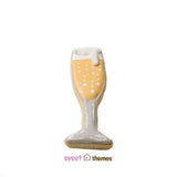 Champagne Glass Stainless Steel Cookie Cutter