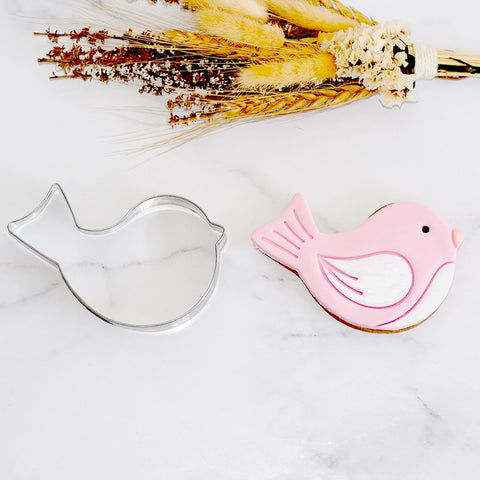 Chirpy Bird Stainless Steel Cookie Cutter