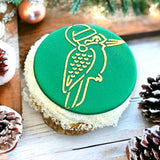 Christmas Kookaburra Cookie / Cupcake Stencil