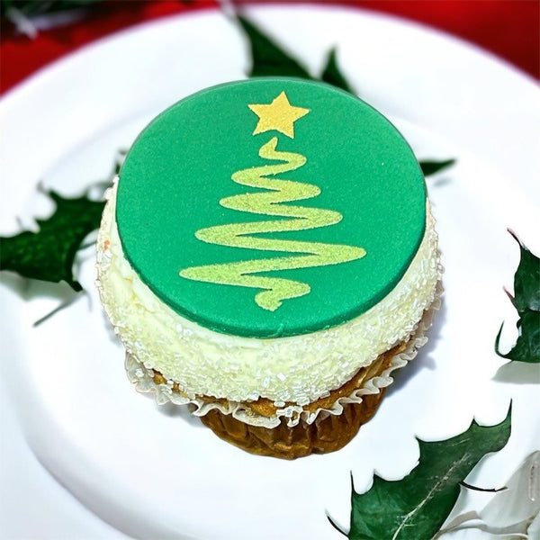 Christmas Tree Cookie / Cupcake Stencil