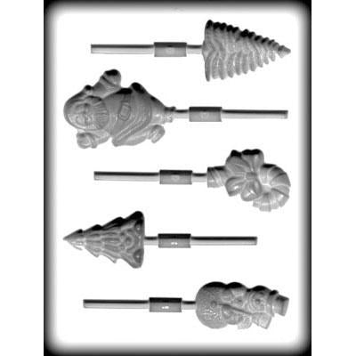 Christmas Assortment Sucker Hard Candy Mould