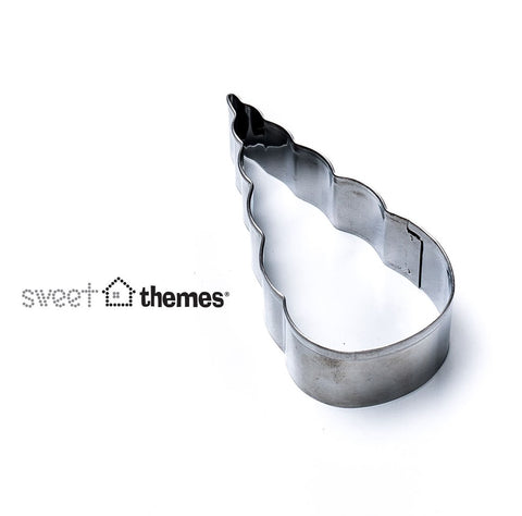 Cone Shell or Unicorn Horn Stainless Steel Cookie Cutter