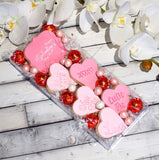 Conversation Heart Emboss 3D Printed Cookie Stamps Pack (5 pce)