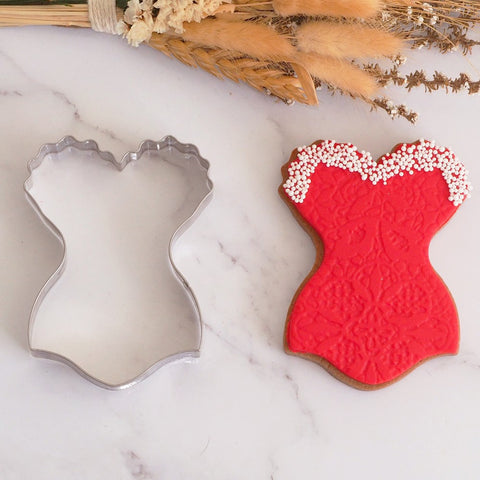 Corset / Swimsuit Stainless Steel Cookie Cutter
