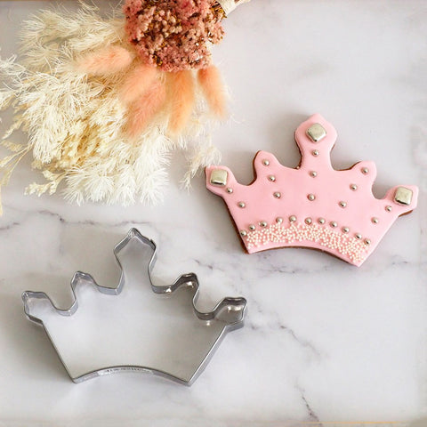 Crown Tiara Stainless Steel Cookie Cutter