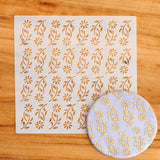 Daisy Chain Cookie Stencil