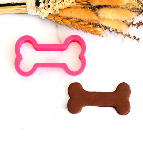 Dog Bone Small 3D Printed Cookie Cutter