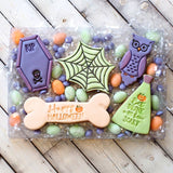 Eat Drink and Be Scary Emboss 3D Printed Cookie Stamp