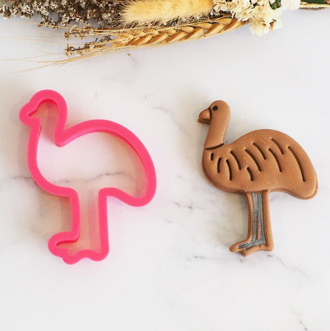 Emu 3D Printed Cookie Cutter