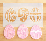 Faberge Egg Cookie Stencil