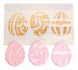 Faberge Egg Cookie Stencil