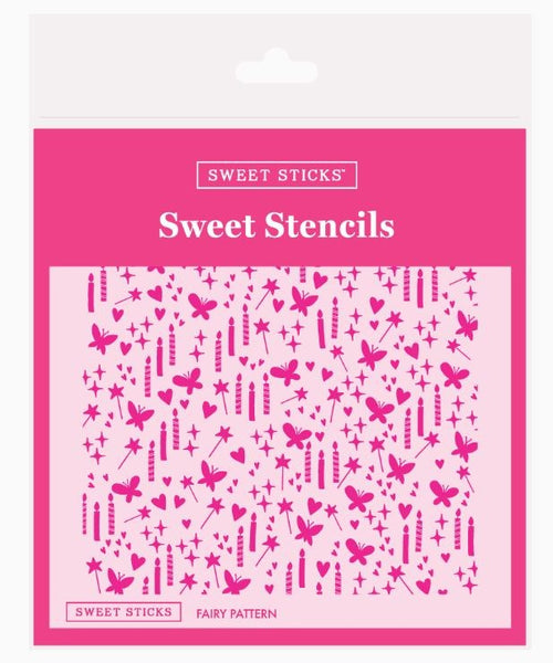 Fairy Pattern Cookie Stencil