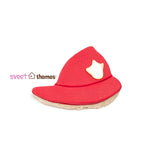 Fireman Hat Stainless Steel Cookie Cutter
