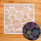 Fireworks Cookie Stencil