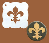 Fleur De Lis Cookie / Cupcake Stencil