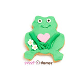 Tree Frog  Stainless Steel Cookie Cutter with Recipe Card