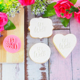 Get Well (Fun) Emboss 3D Printed Cookie Stamp