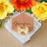 Groomsman Emboss 3D Printed Cookie Stamp