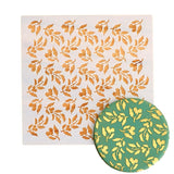 Gum Leaf Australiana Pattern Cookie Stencil