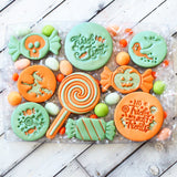 Halloween Mini Set Emboss 3D Printed Cookie Stamps (5 pce)