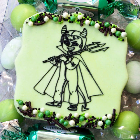 Halloween Child (Boy) Raise It Up / Deboss Cookie Stamp