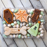 Spider Web (Stamp Set) Emboss 3D Printed Cookie Stamp  + Stainless Steel Cookie Cutter