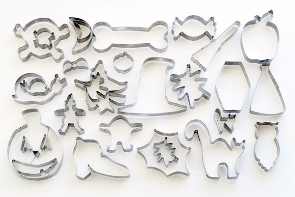 Halloween Stainless Steel Cookie Cutter Pack  (27 Pce)