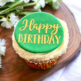 Happy Birthday (Funky) Cookie / Cupcake Stencil