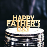 Happy Father's Day (Bold) Cake Topper - Plywood