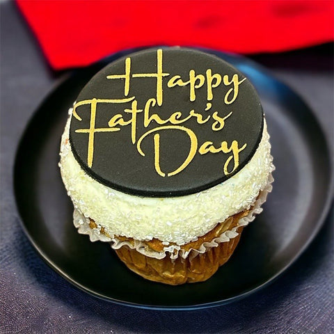 Happy Father's Day (Script) Cookie / Cupcake  Stencil