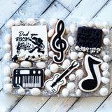 Happy Father's Day (Fun) Emboss 3D Printed Cookie Stamp